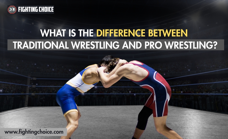 Traditional Wrestling and Pro Wrestling